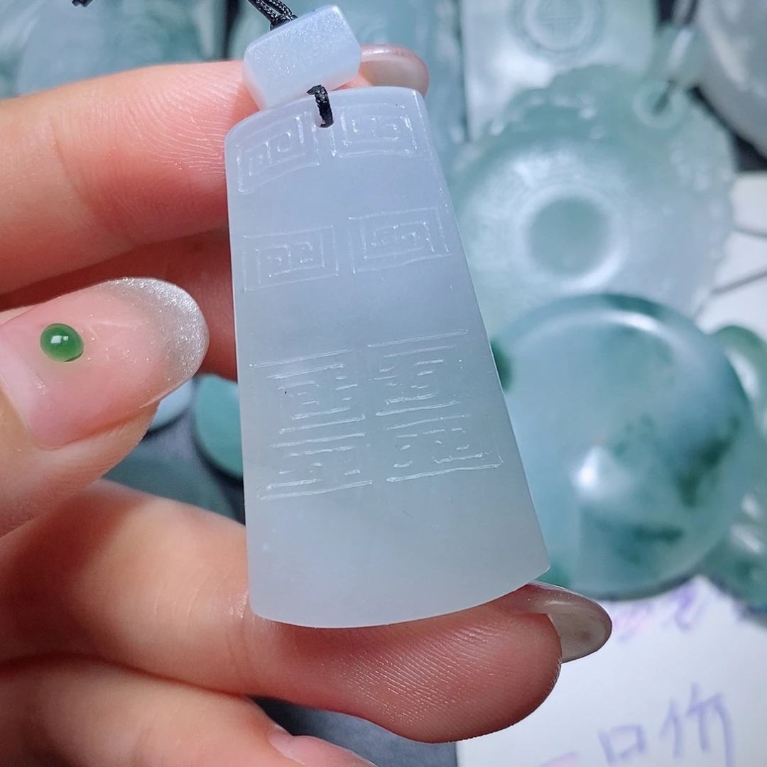 定制翡翠未镶嵌毛货付款后联系客服确认抛光