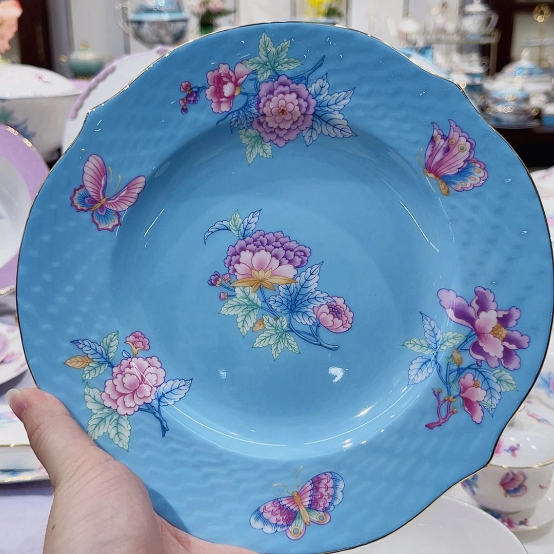 45%以上骨粉骨瓷8寸平盘