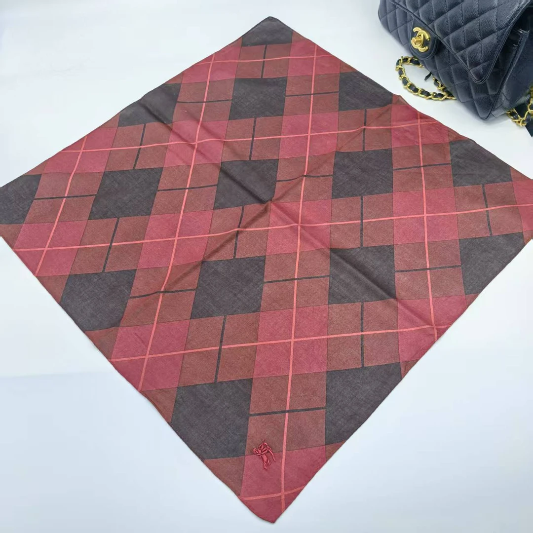 95新 BURBERRY/博柏利 海囤/巴宝莉/丝巾/yy09257