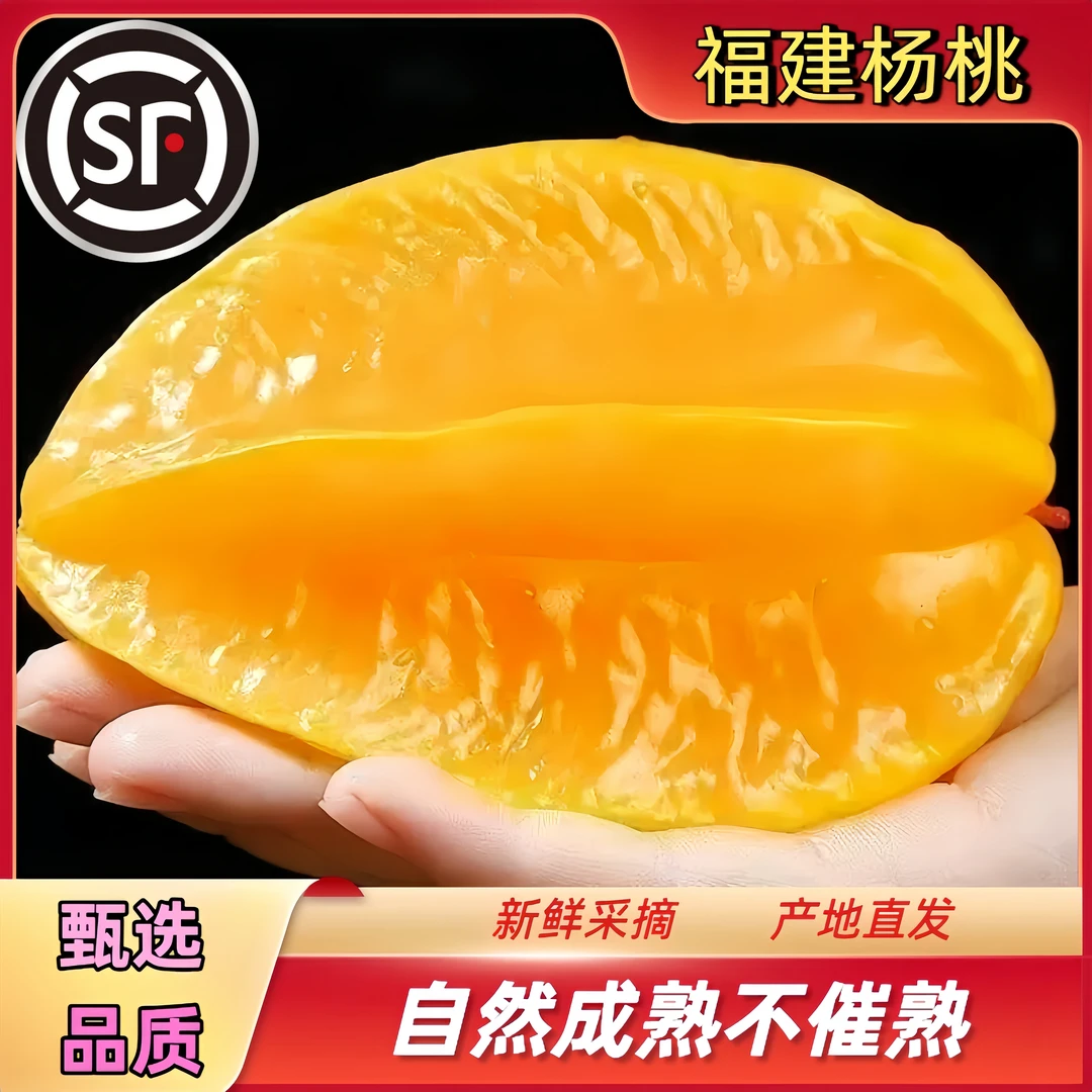 【坏果包赔】顺丰包邮正宗福建漳州甜杨桃清甜多汁新鲜采摘产地直发