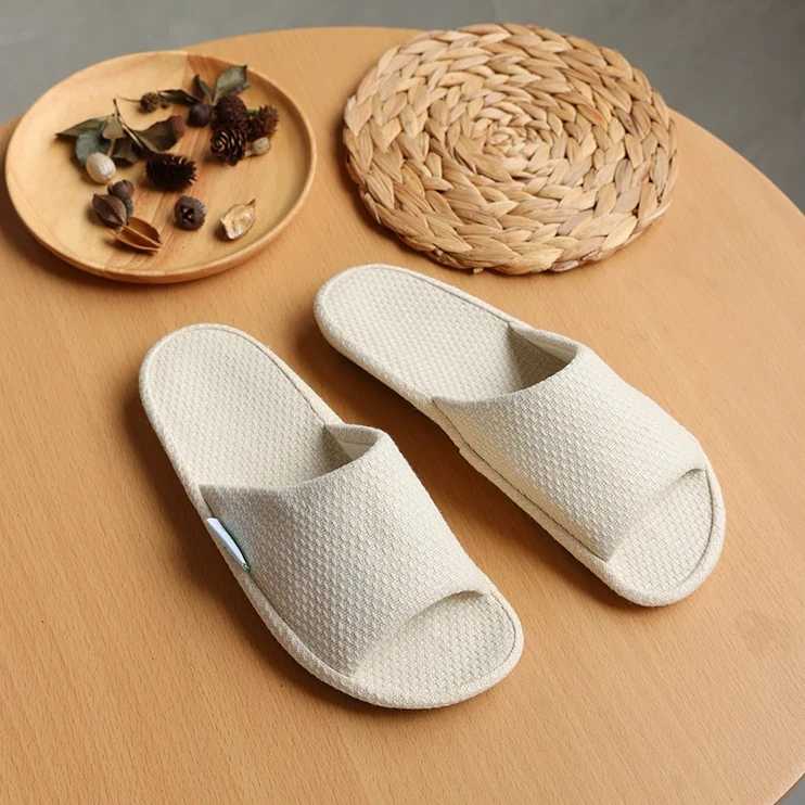 100%汉麻拖鞋四季居家防滑吸汗雨露汉麻凉拖