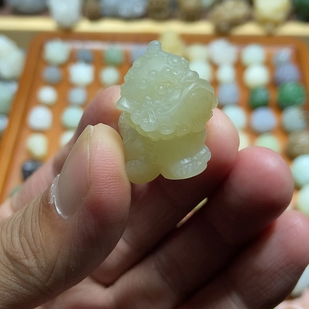 颈饰未镶嵌和田玉定制