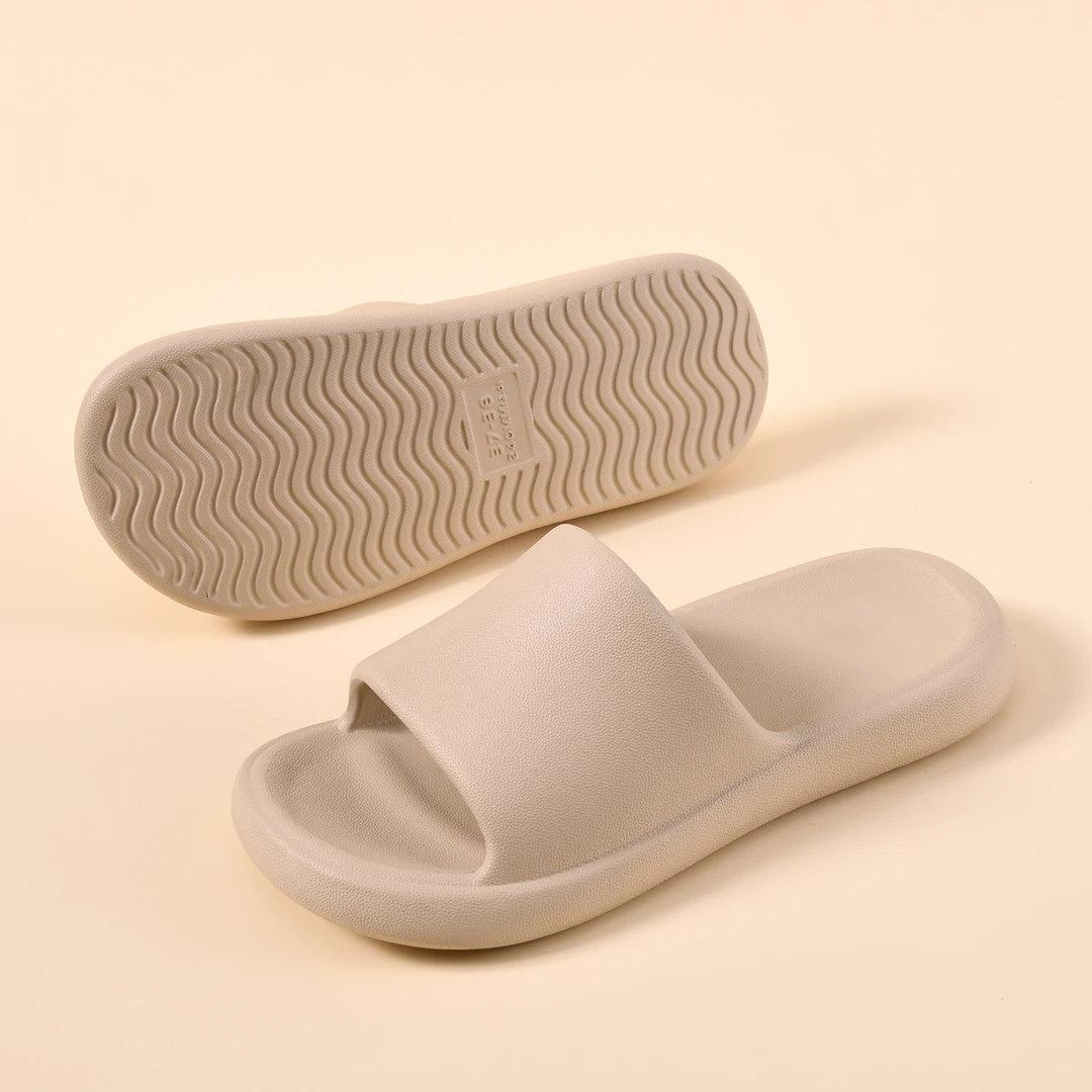 家居拖鞋女士夏天简约家用室内速干浴室防滑eva踩屎感洗澡凉拖鞋