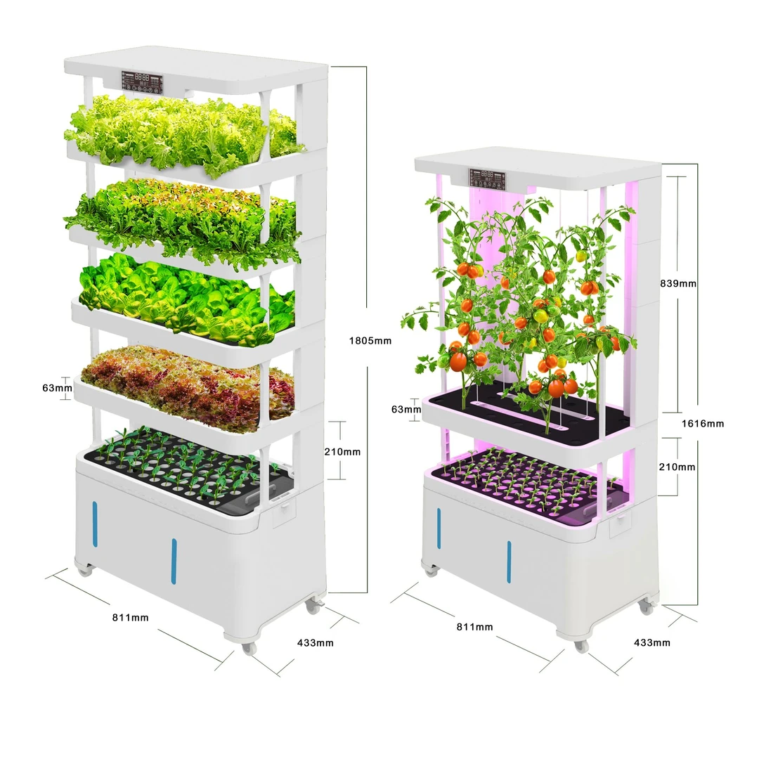 智能种菜机无土栽培家用水培蔬菜花卉种植架智能种植机