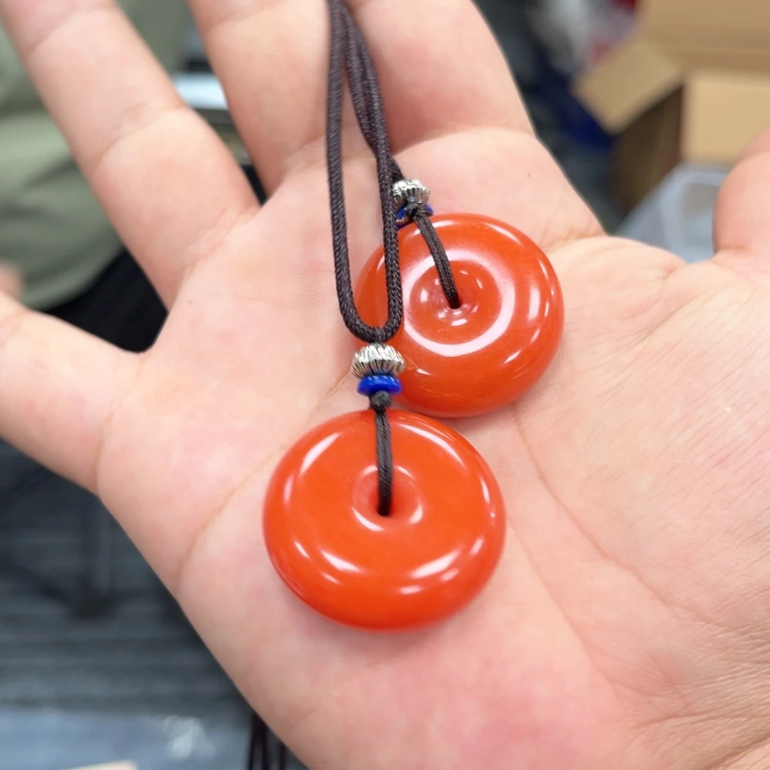 南红玛瑙未镶嵌颈饰多样性发货（拍一发一）