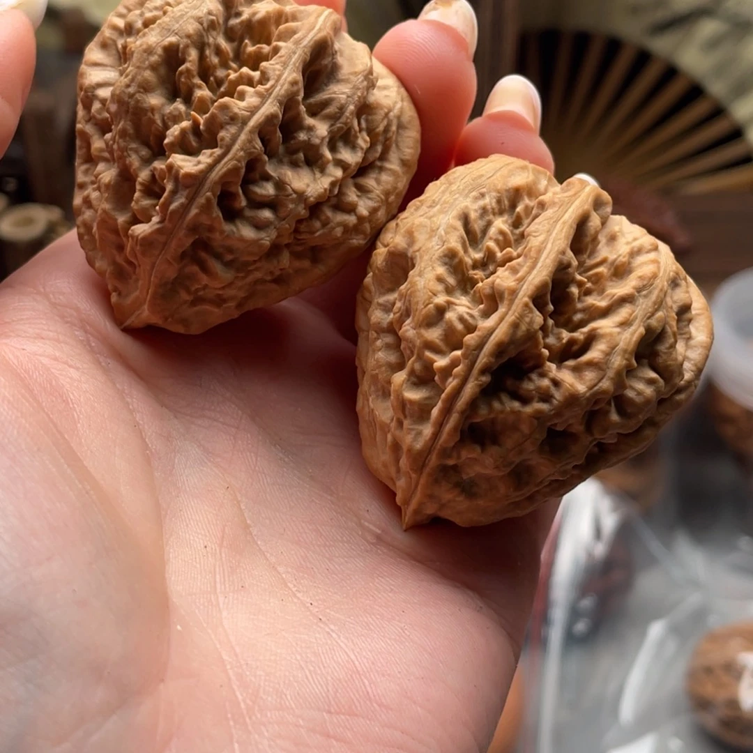 文玩核桃把件楸刀鱼53