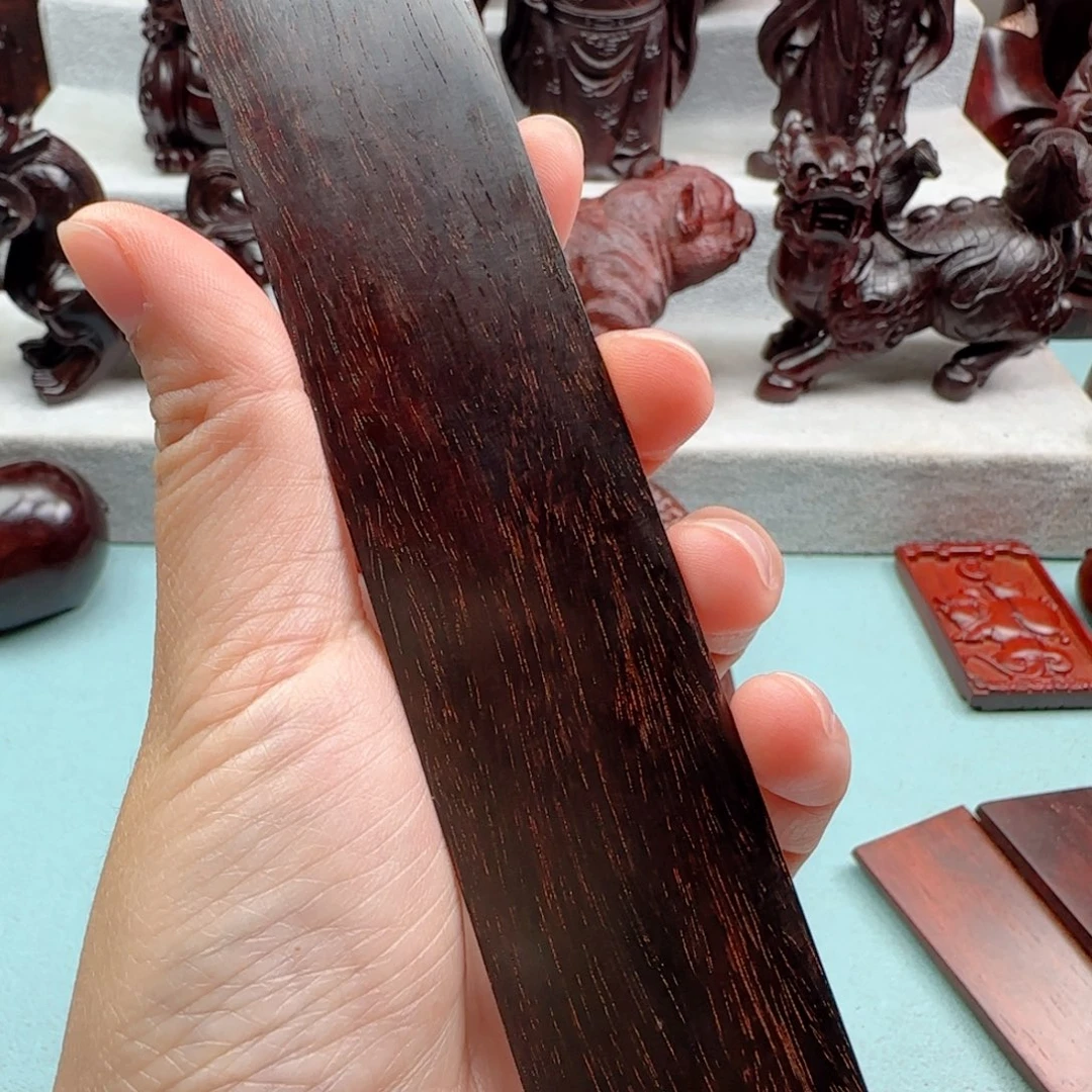 小叶紫檀把件念*书签