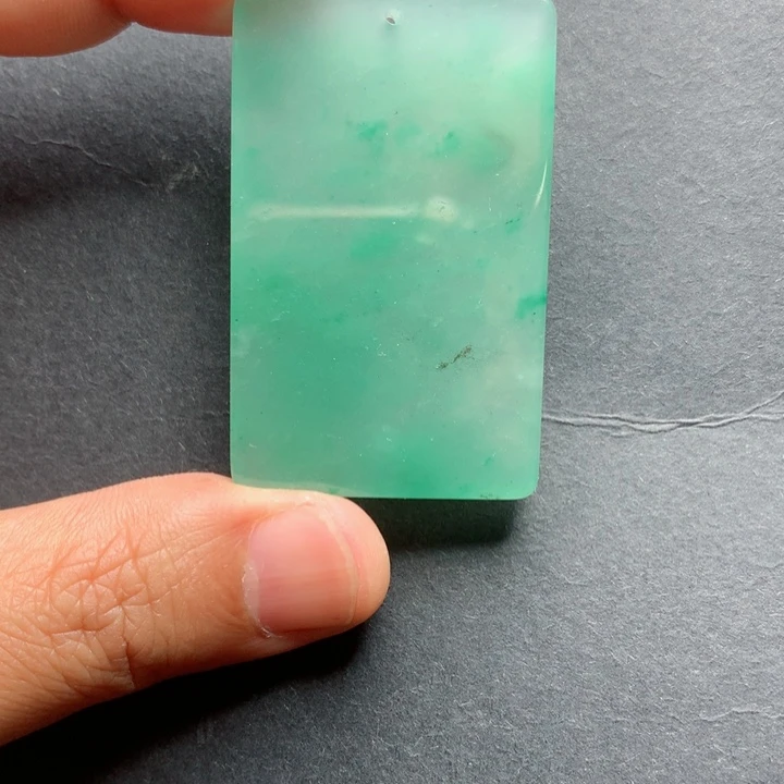 石英质玉未镶嵌吊坠(不含链)