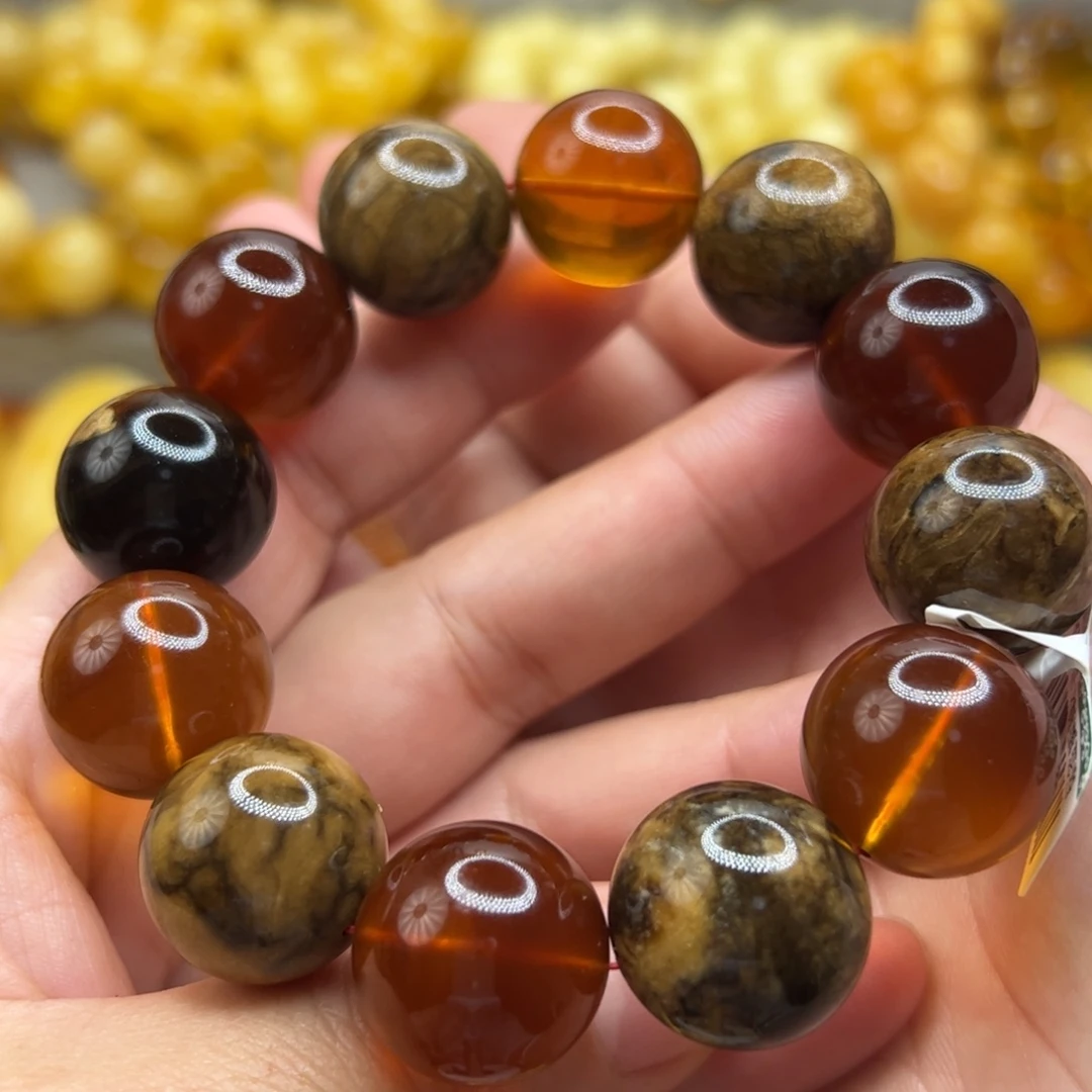 琥珀未镶嵌珠宝奇石