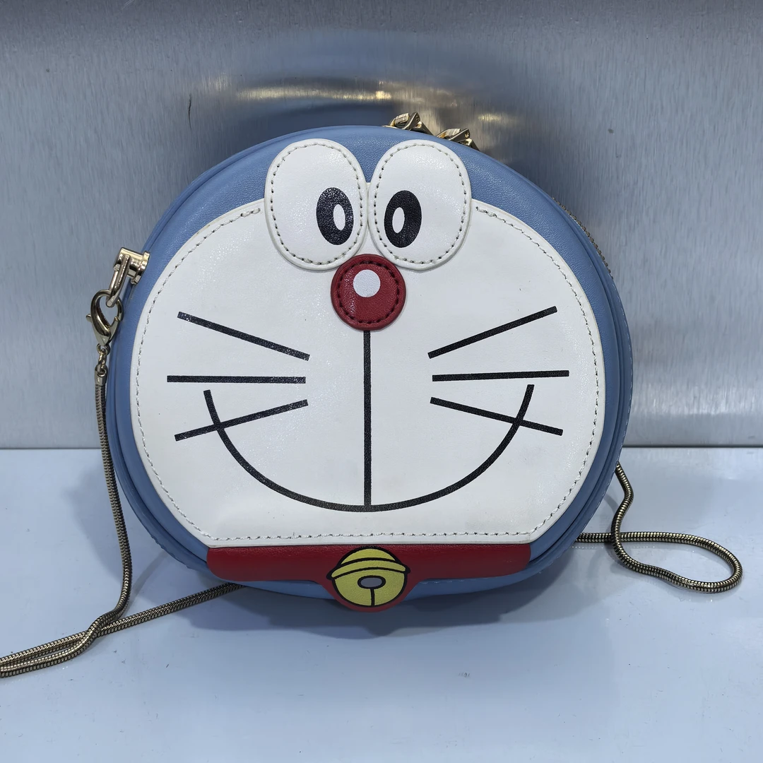 可爱卡通哆啦A梦创意斜挎包包