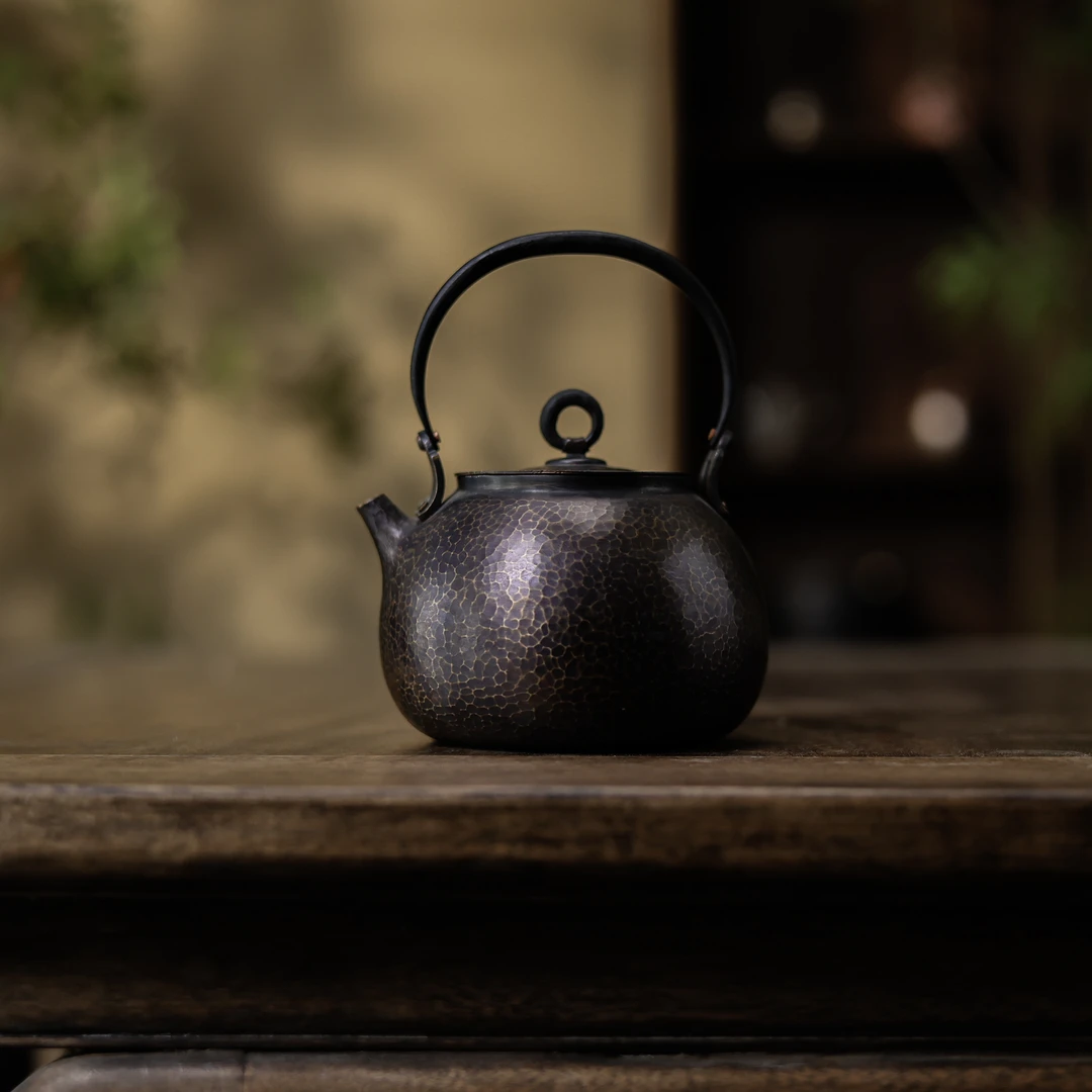 【遇见】复古钱袋壶（带防烫布）（麦棠0043）