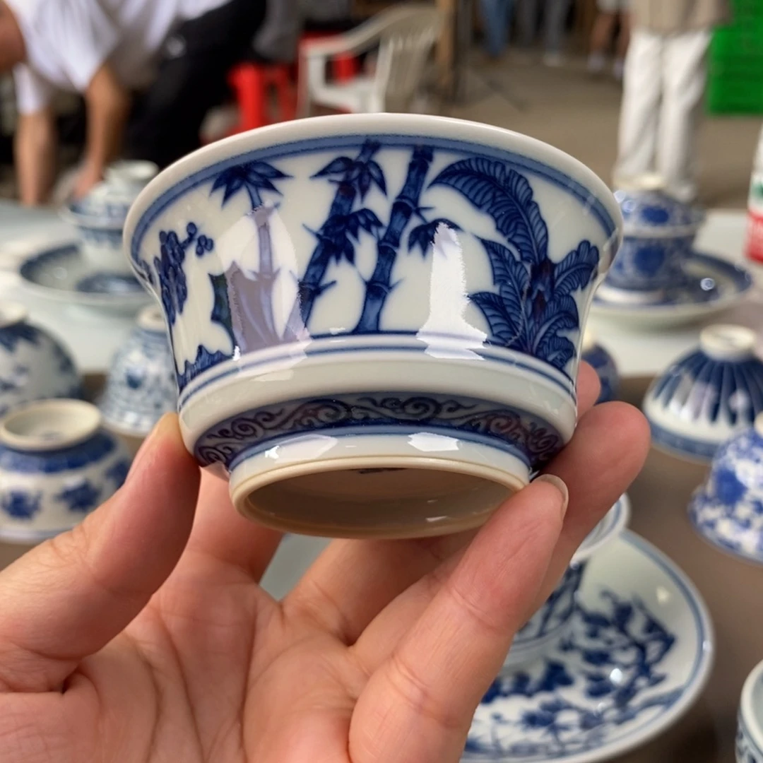景德镇陶瓷手工手绘