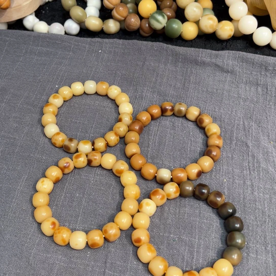 菩提根/象牙果吊坠爆米花卡13