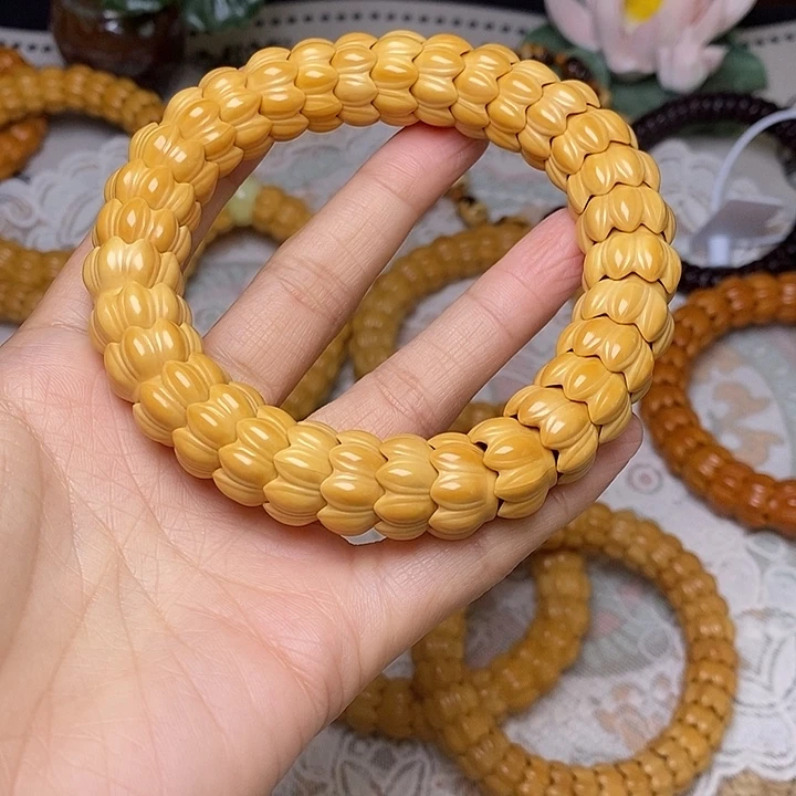 猴头核桃吊坠莲花15加