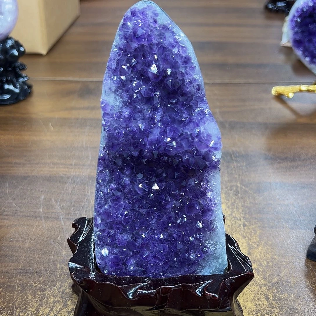 紫晶摆件未镶嵌晶体