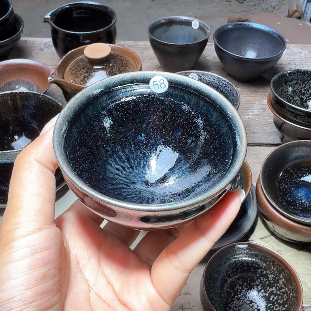 茶盏义兴龙窑建盏 58