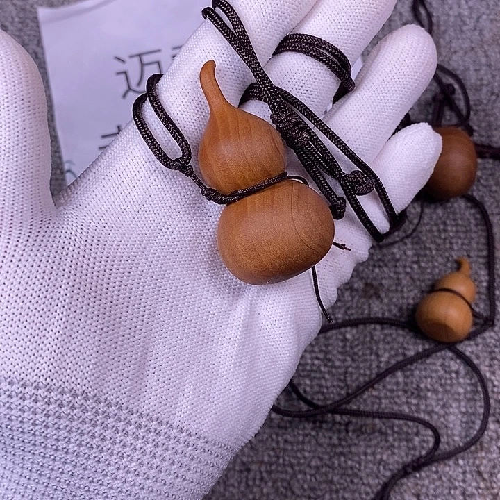 檀香木手串/手链老山檀香黑肉大葫芦吊坠