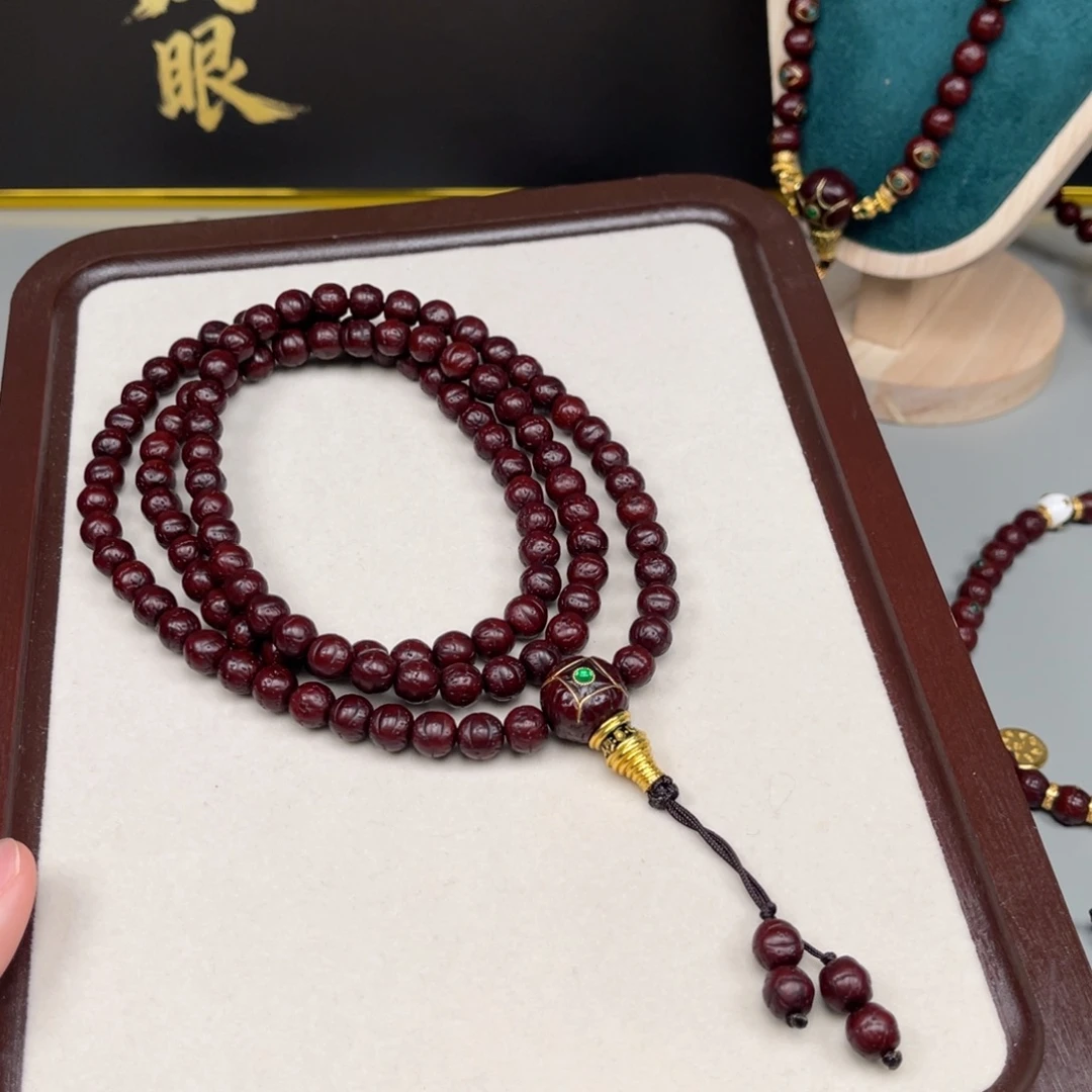 小***果吊坠凤眼菩提凤眼