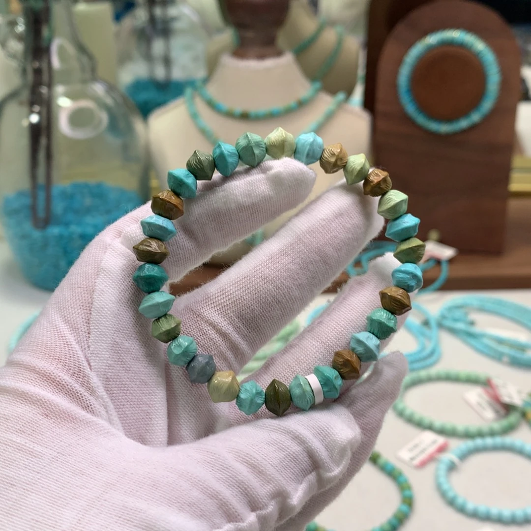 绿松石未镶嵌配饰