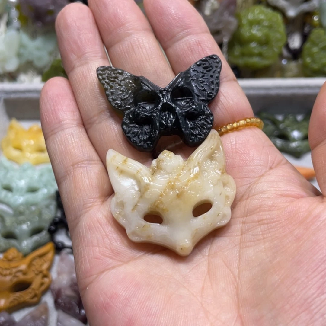 【闪购商品】岫玉颈饰未镶嵌甜****）12吊坠