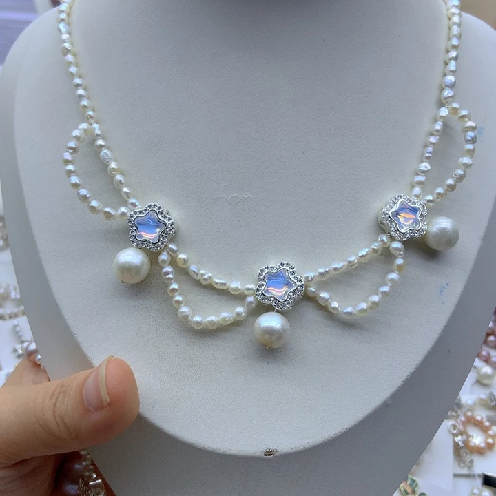 淡水珍珠未镶嵌颈饰