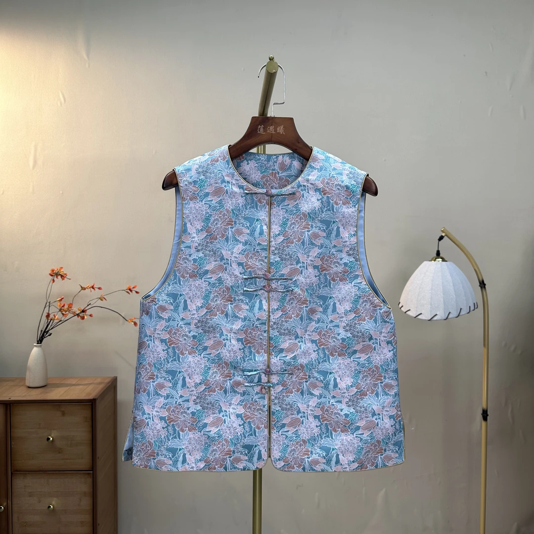 苏地·倚翠偎红马甲  新中式国风女装1e1186982