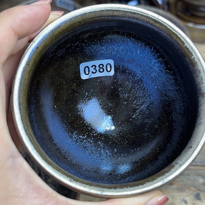 茶盏沐雨茶器柴烧主人杯