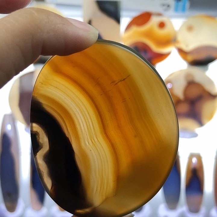 查罗石未镶嵌珠宝半成品17