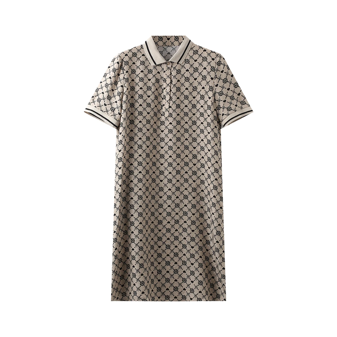 新款蚕丝连衣裙 XFY-SL9096气质