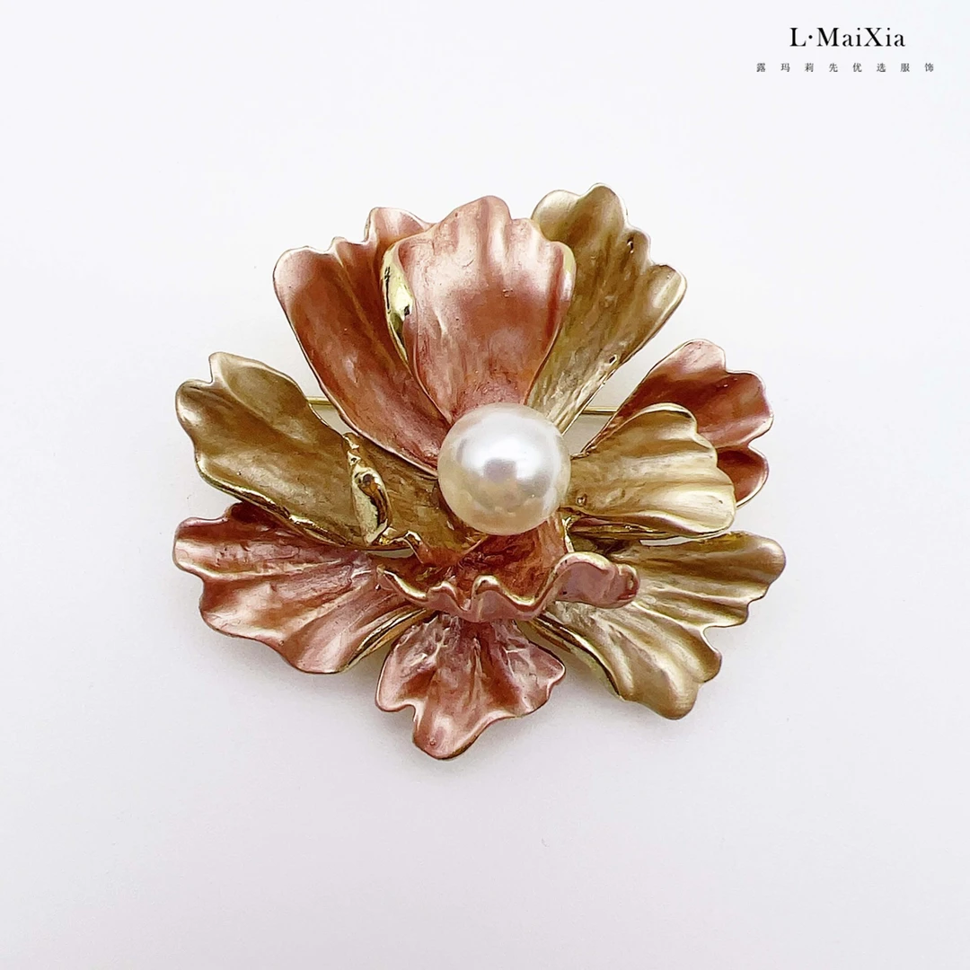 L.MAIXIA/露·玛莉先女士油画牡丹花装饰品LX-55008