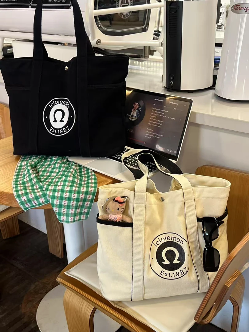 高品质大单肩托特包日系包斜跨学生上班妈咪包环保手拎包百搭