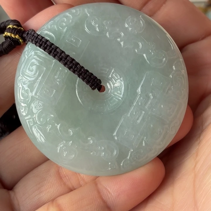 翡翠未镶嵌颈饰天然翡翠a货