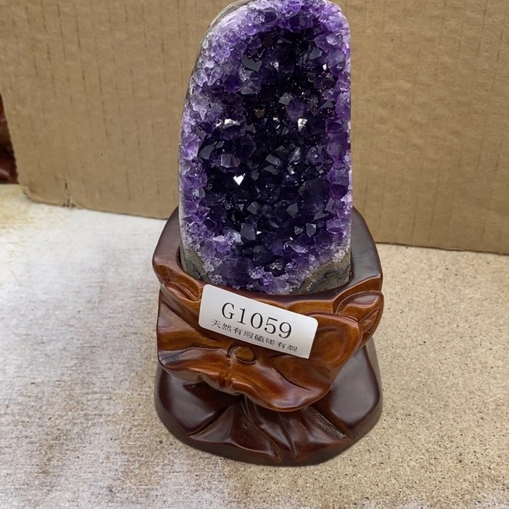 未镶嵌紫晶大型摆件（非配饰）热****.