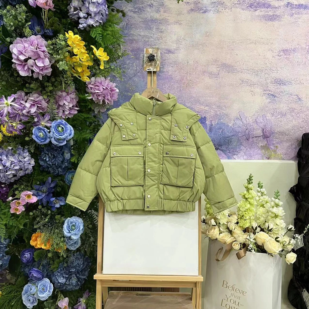 919S绿色羽绒服4964