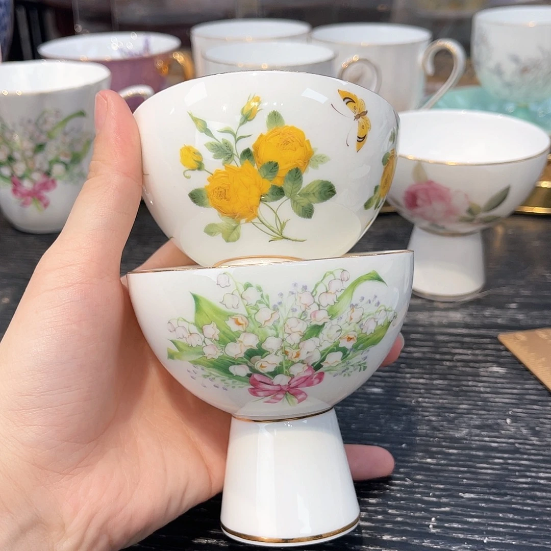 骨瓷两个甜品碗———————-