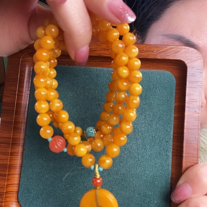 蜜蜡未镶嵌手链手串