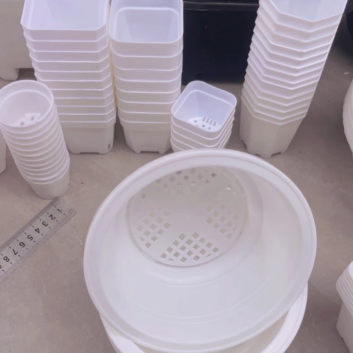 白韩盆口16高7一组10个