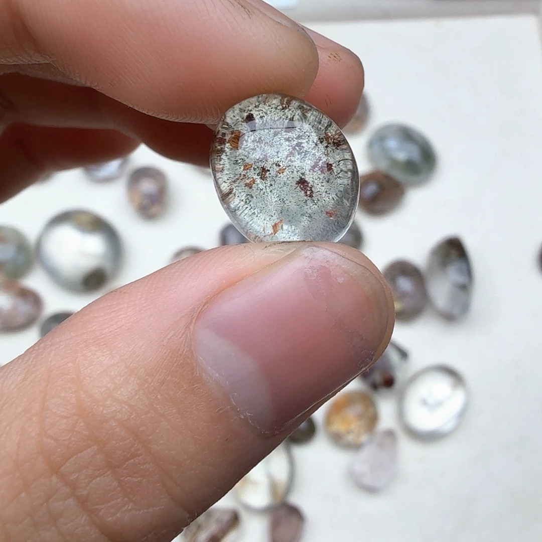 太***赵未镶嵌珠宝半成品紫晶