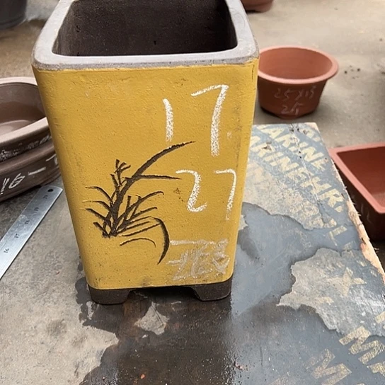 紫砂花盆透气花盆