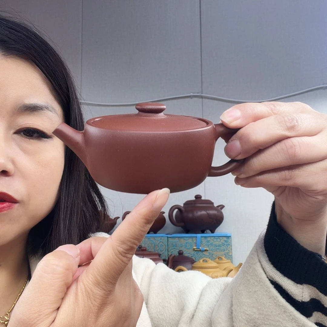 卡盖汉瓦壶110cc紫泥的