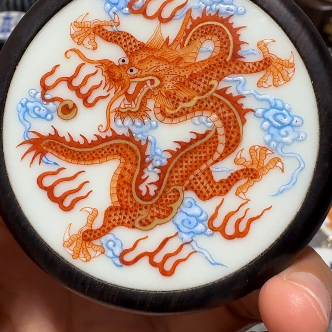 瓷片甜****精品龙挂件一个