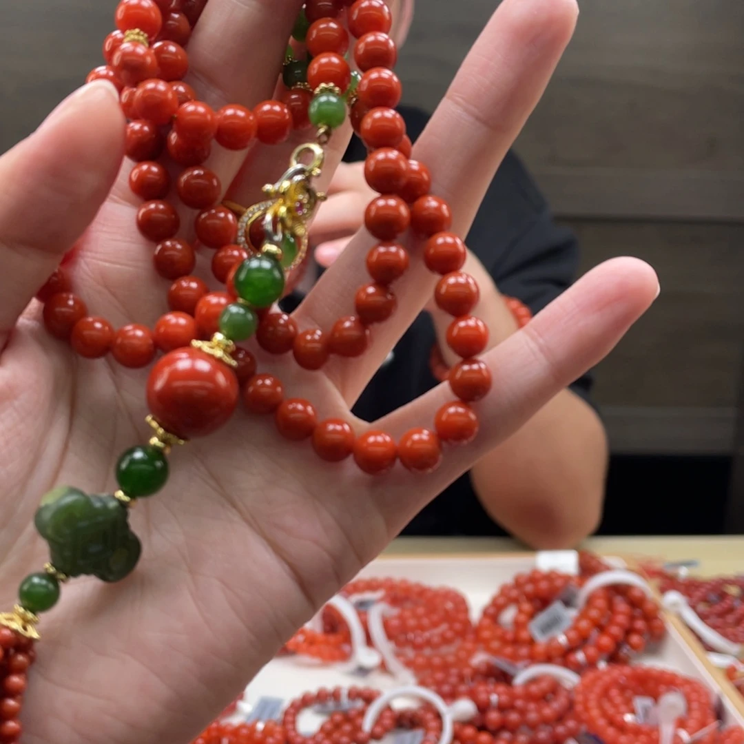 颈饰合金南红玛瑙南红项链多样性发一