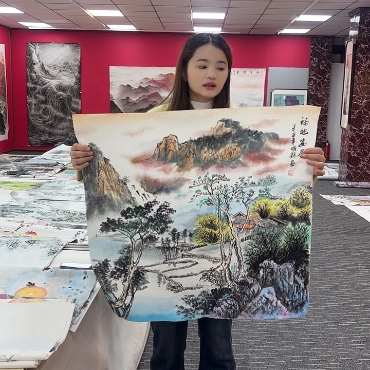 国画国画作品纯手绘