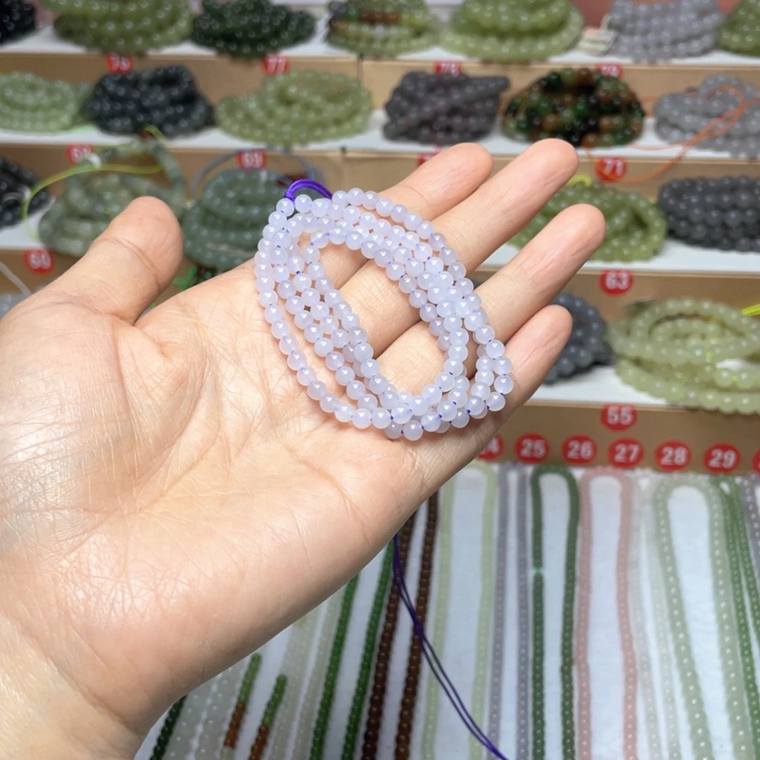 颈饰未镶嵌和田玉4mmW