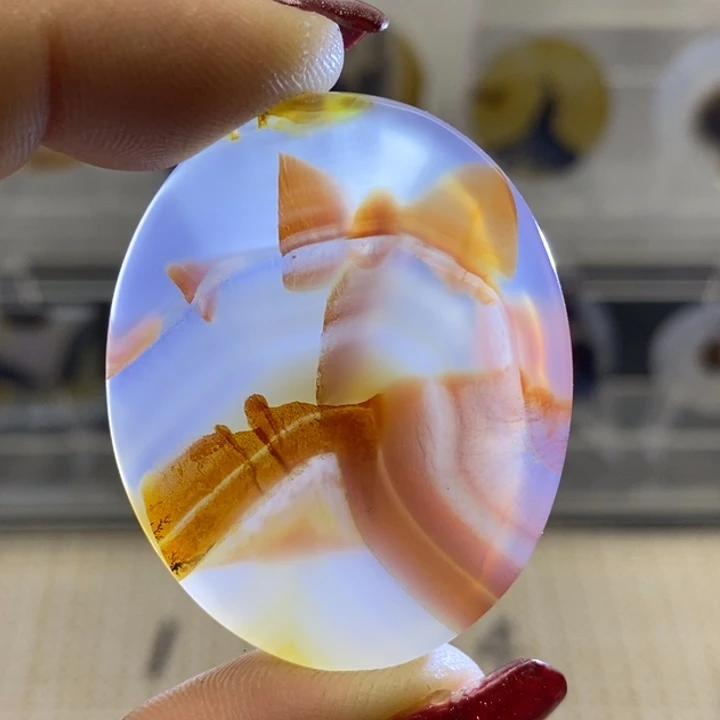 玛瑙/玉髓未镶嵌颈饰