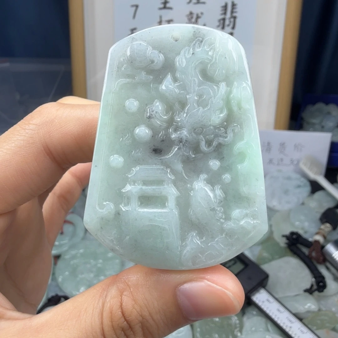 颈饰未镶嵌翡翠翡翠