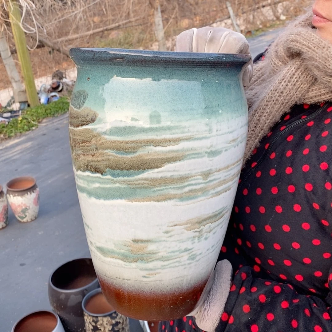 红陶口20高30～～～