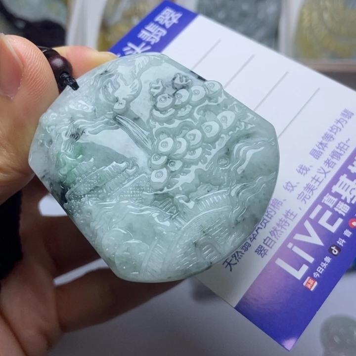 颈饰未镶嵌翡翠翡翠
