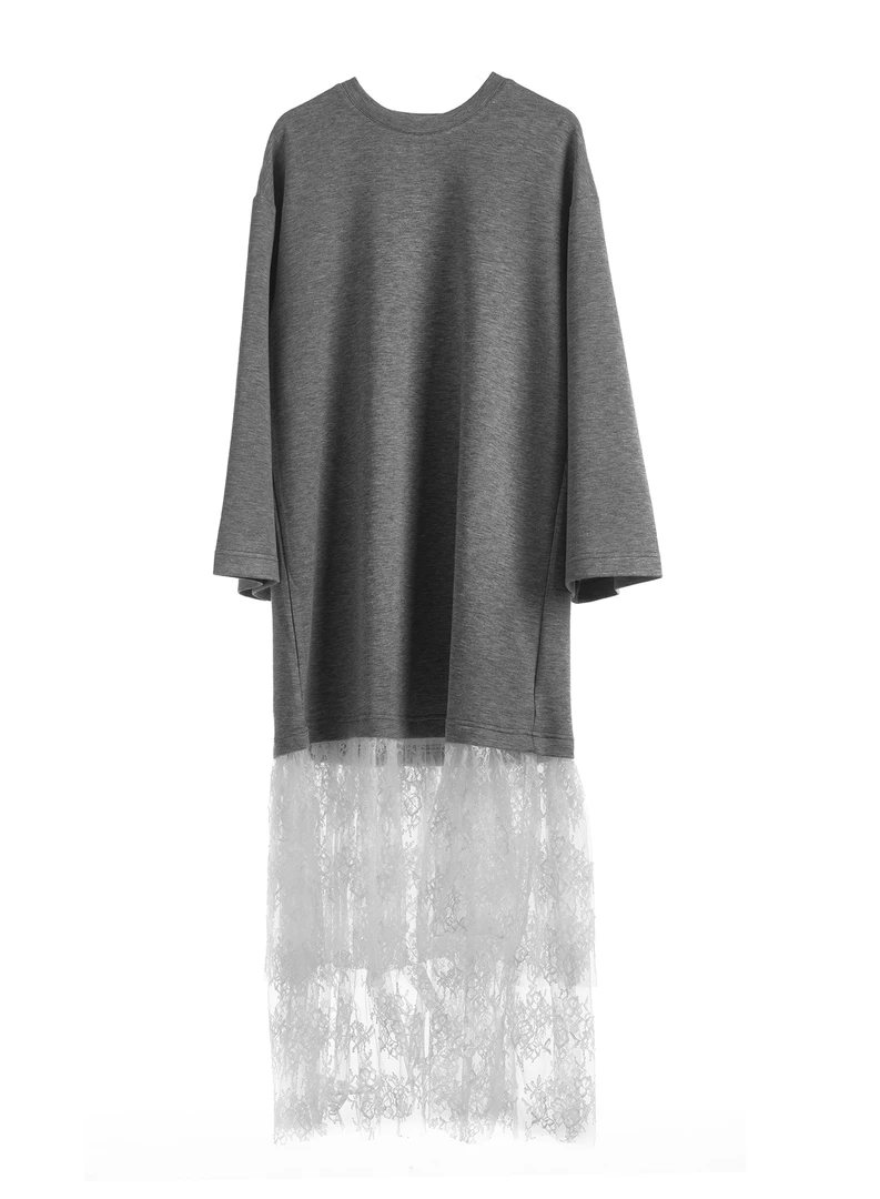 生活主张 Luckborn新品初秋时尚洋气慵懒气质长款连衣裙JQ352411