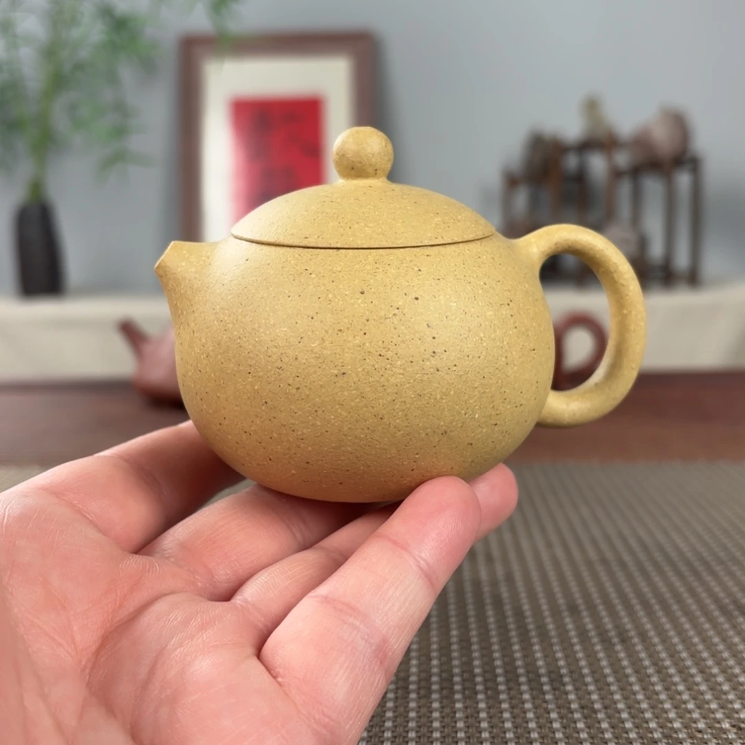 紫砂茶壶黄龙山原矿紫砂壶